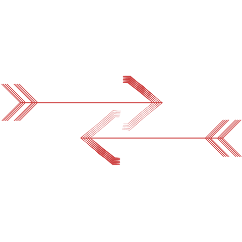 red directional arrows transparent vector - Download Free Stock Videos Pikwizard.com