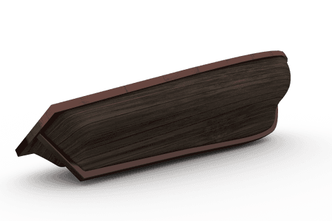 rustic wooden boat overturned on transparent background - Download Free Stock Videos Pikwizard.com