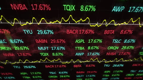 Dynamic Display of Stock Market Financial Data