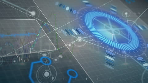 Futuristic Technology Interface with Cloud Integration