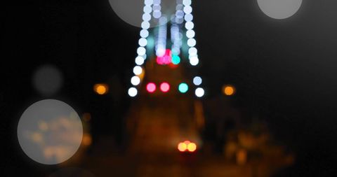 Bokeh Night Lights Above Blurred Urban Cityscape - Download Free Stock Images Pikwizard.com