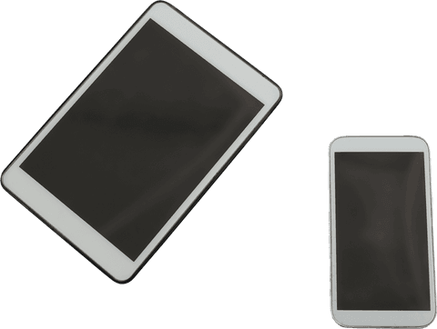 Transparent Comparison of Modern Tablet and Smartphone - Download Free Stock Videos Pikwizard.com