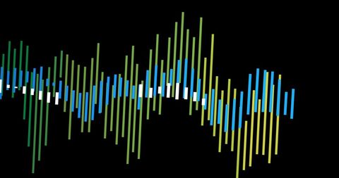Abstract Financial Data Analysis on Black Background - Download Free Stock Images Pikwizard.com