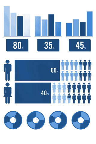 transparent background human data infographic collection - Download Free Stock Videos Pikwizard.com