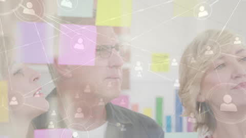 Diverse Business Team Discussing Networking Strategies