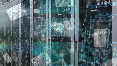 Dynamic Digital Data Process Servers in Animated Visualization