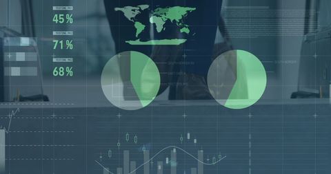 global data processing in modern business environment - Download Free Stock Images Pikwizard.com