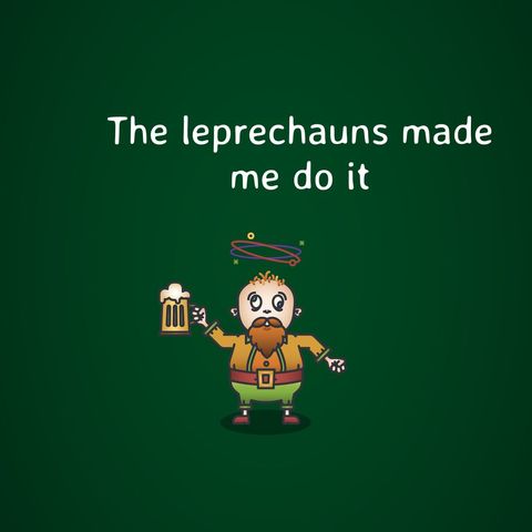 Whimsical Leprechaun Holding Beer for St. Patrick's Day Festivities - Download Free Stock Templates Pikwizard.com