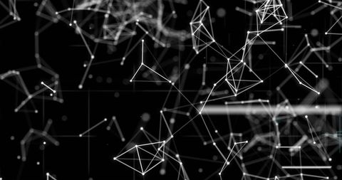 abstract network with digital interface holograms - Download Free Stock Images Pikwizard.com
