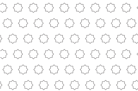 Black Star Pattern Rows on Transparent Background Vector - Download Free Stock Videos Pikwizard.com