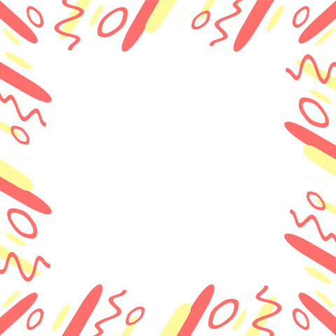colorful abstract frame with transparent doodle design - Download Free Stock Videos Pikwizard.com