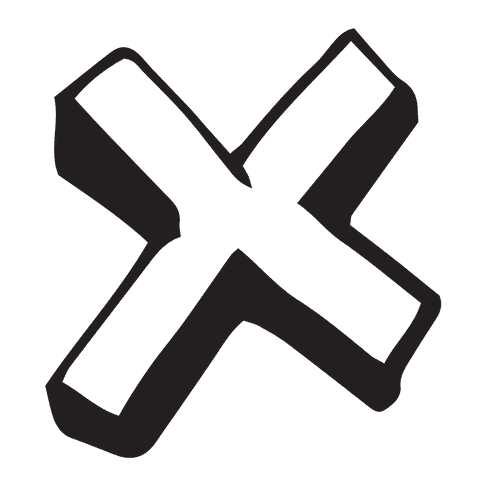 transparent hand-drawn black cross symbol illustration - Download Free Stock Videos Pikwizard.com
