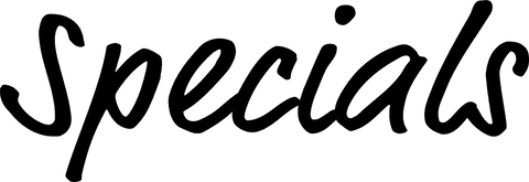 Special text black on transparent background for branding