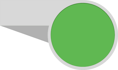 green circle on gray background with transparent space for text - Download Free Stock Videos Pikwizard.com