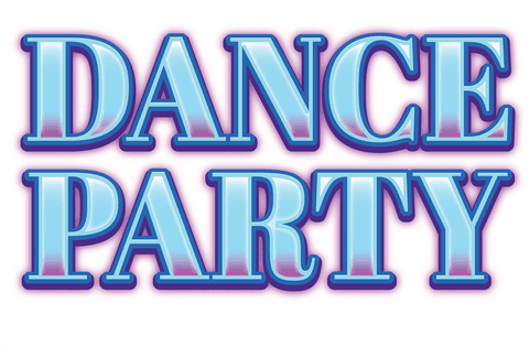 Dance Party Text on Transparent Background for Celebrations - Download Free Stock Videos Pikwizard.com