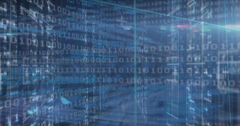 Binary Code and Data Processing Technology Background - Download Free Stock Images Pikwizard.com