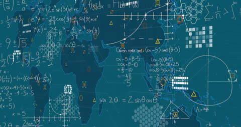 Global Mathematics and Data Visualization Concept Map