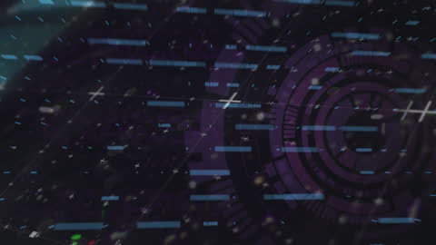 Futuristic Data Processing with Scope Visuals