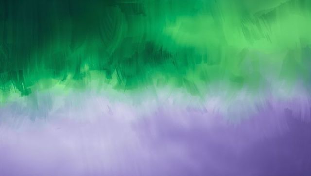 Mint Lavender Brushstroke Gradient Color Field Background for Modern Design