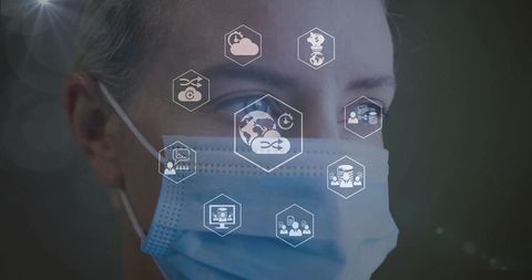 Healthcare Professional Adapting Advanced Digital Technology