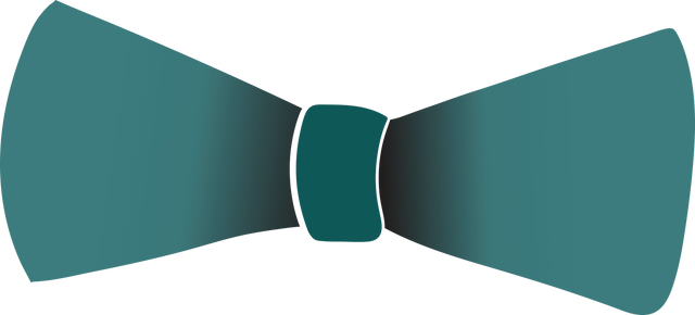 Stylish Transparent Teal Bow Tie Vector for Party and Celebration Design - Download Free Stock Videos Pikwizard.com