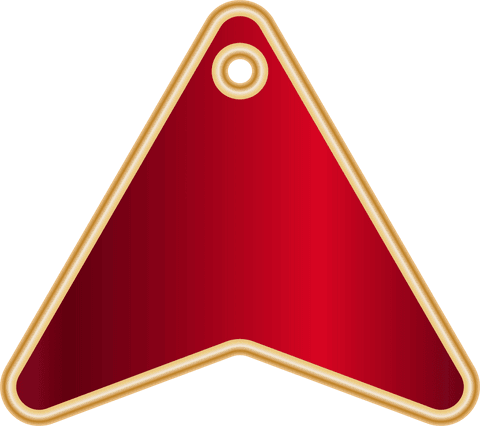 Red Arrowhead Shape on Transparent Background Elegant Design - Download Free Stock Videos Pikwizard.com
