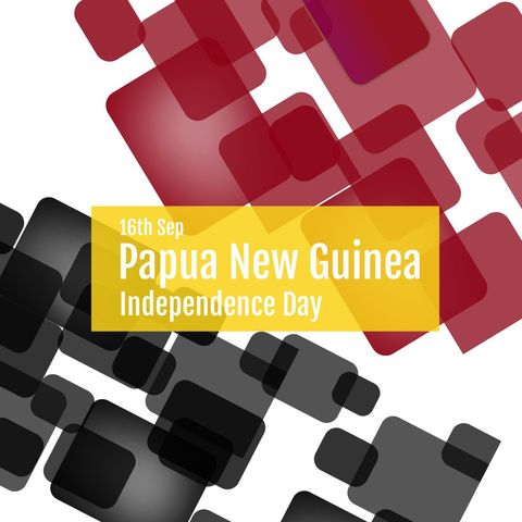 papua new guinea independence day celebration geometric design - Download Free Stock Templates Pikwizard.com