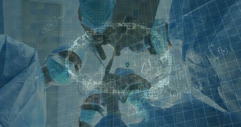 Multiethnic Surgeons Collaborating with Innovative Medical Technology - Download Free Stock Images Pikwizard.com