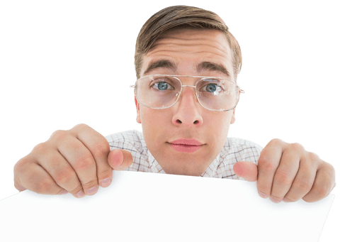 Transparent Presentation - Geeky Hipster Glasses Cheerful Display - Download Free Stock Videos Pikwizard.com