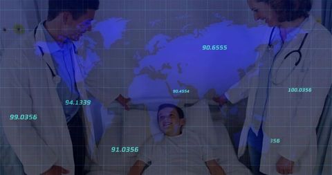 Innovative pediatric care with medical technology overlay