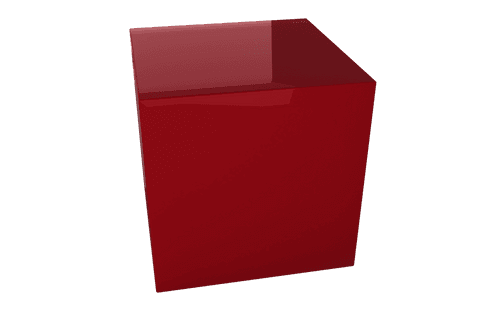 Blank Red Cube Shape on Transparent Background for Design Use - Download Free Stock Videos Pikwizard.com