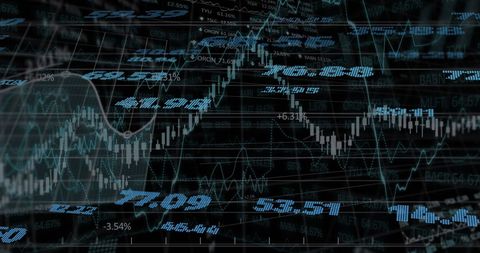 Dynamic Financial Data Processing with Global Networks Interface - Download Free Stock Images Pikwizard.com
