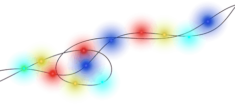 Vibrant Abstract Vector with Overlapping Geometric Circles on Transparent Background - Download Free Stock Videos Pikwizard.com