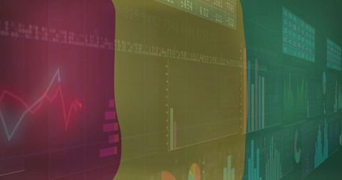 Dynamic dashboard display with interactive graphs and charts