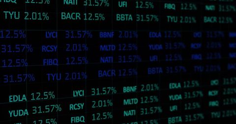 Digital Interface with Scanning Chart Displaying Stock Data - Download Free Stock Images Pikwizard.com