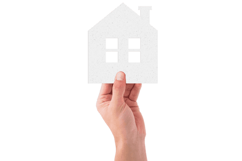 hand holding house cutout on transparent background - Download Free Stock Videos Pikwizard.com