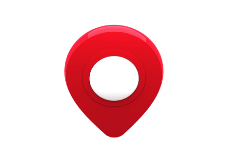 round red map marker transparent on white background - Download Free Stock Videos Pikwizard.com