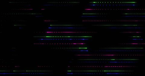 Colorful Neon Lines on Black Background Representing Digital Motion - Download Free Stock Images Pikwizard.com