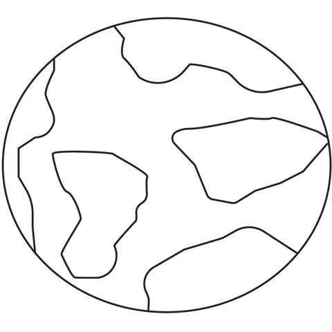 minimalist earth outline illustration on transparent background - Download Free Stock Videos Pikwizard.com