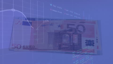 Digital Interface and Currency Symbolizing Modern Global Business