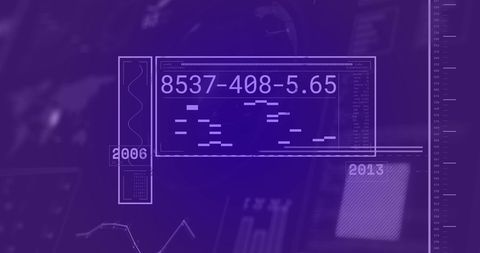 Digital Data Processing Over Global Map Interface Background - Download Free Stock Images Pikwizard.com