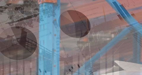 Digital Overlay of Financial Data on Construction Scene