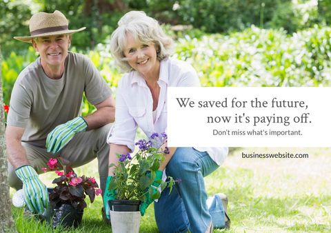 senior couple gardening celebrates secure retirement lifestyle - Download Free Stock Templates Pikwizard.com
