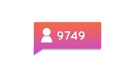 Modern Social Media Follower Count Highlight - Download Free Stock Images Pikwizard.com