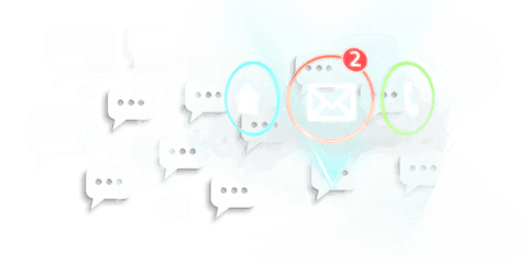 Transparent Illustration of Messages and Notifications - Download Free Stock Videos Pikwizard.com