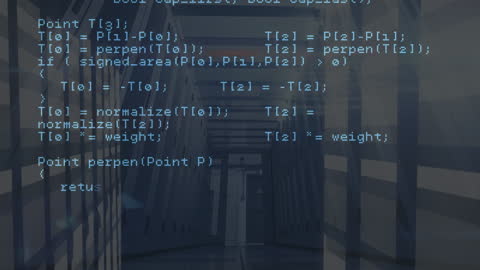 Animated Code Over Data Servers with Digital Interface Concept