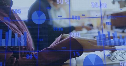 Businesswoman Analyzing Data Charts on Laptop - Download Free Stock Images Pikwizard.com