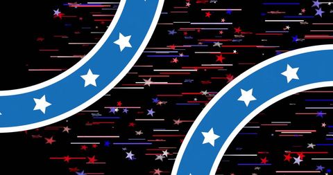 Digital Patriotic Theme with Red White Blue Elements - Download Free Stock Images Pikwizard.com