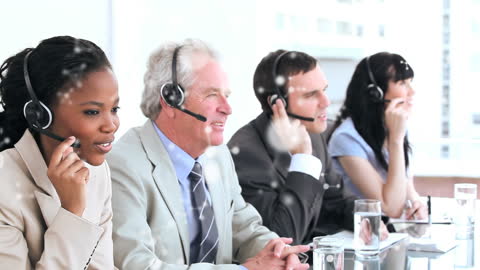 Diverse Team Collaborating with Mind Mapping in Modern Office