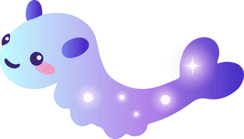 transparent glowing fantasy creature in pastel colors - Download Free Stock Videos Pikwizard.com